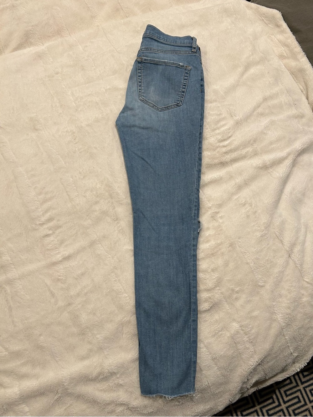 Free People Blue Skinny Jeans